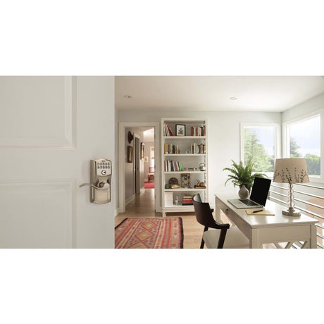 Schlage Satin Nickel Steel Electronic Keypad Entry Lock