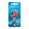 HILLMAN Disney Fishing House Key Blank 66/97 Double For Kwikset and Titan Locks Multicolored, Pack of 5