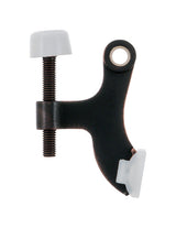 Ace Metal Oil Rubbed Bronze Bronze Hinge Pin Door Stop Mounts to door and wall 0 in., Pack of 5