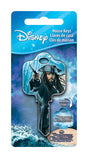 HILLMAN Disney Capt N Jack Sparrow House Key Blank 68 Double For Schlage Locks Blue, Pack of 5