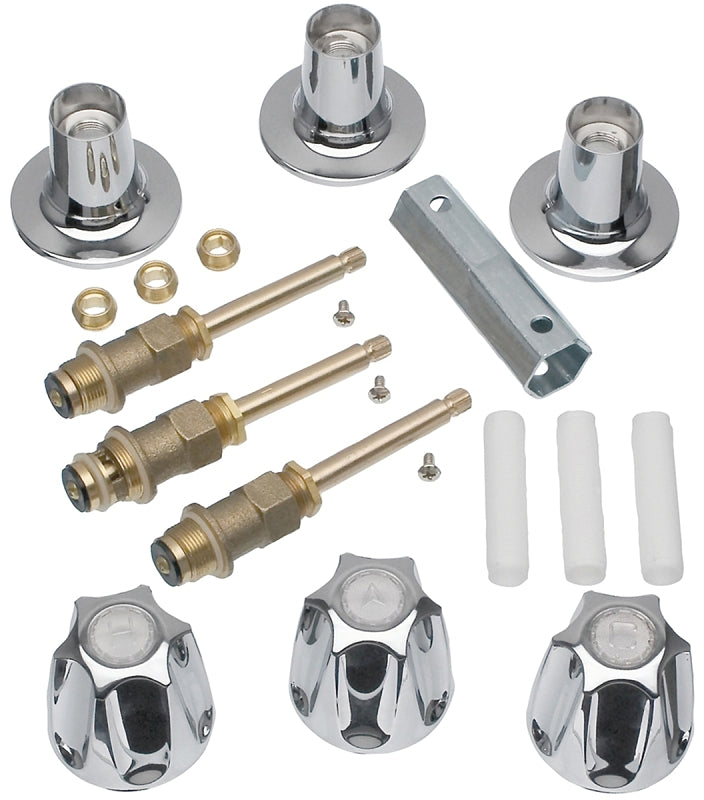 Danco 39619 Tub/Shower Remodeling Kit, Chrome-Plated