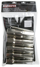 ProSource T141-3L Shower Valve Socket Wrench Set, Steel, 4-7/8 in L