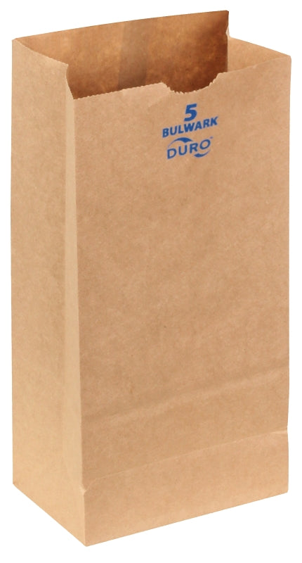 Duro Bag 71005 Series Heavy-Duty SOS Bag, 3-7/16 in W, 5-1/4 in L, Virgin Paper, Kraft