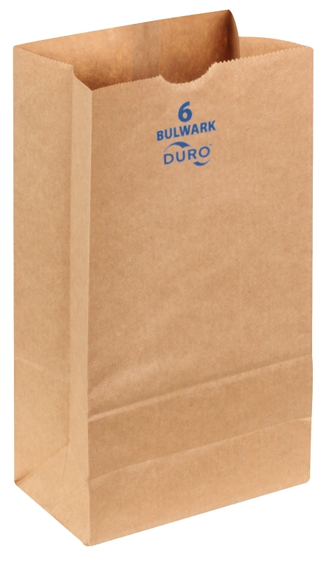 Duro Bag 71006 Series Heavy-Duty SOS Bag, 3-5/8 in W, 6 in L, Virgin Paper, Kraft