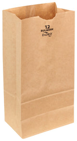 Duro Bag 71012 Series Heavy-Duty SOS Bag, 4-1/2 in W, 7-1/16 in L, Virgin Paper, Kraft