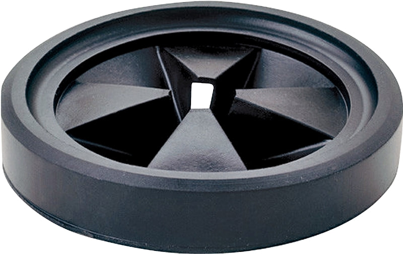 InSinkErator 09963D Mounting Gasket, Standard, 3-7/8 in Dia x 8-1/2 in L x 4 in W x 6-1/2 in H Dimensions, Rubber, Black