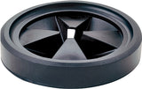 InSinkErator 09963D Mounting Gasket, Standard, 3-7/8 in Dia x 8-1/2 in L x 4 in W x 6-1/2 in H Dimensions, Rubber, Black