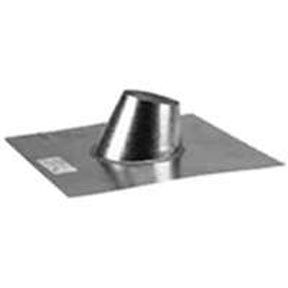 Selkirk 243825 Roof Flashing, 11-1/4 in OAL, 3 in Pipe, Galvanized Steel