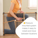 Safety 1st Multicolored 24 in. H X 28-42 in. W Wood Child Safety Gate