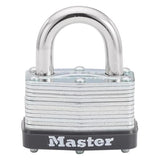 Master Lock 1-1/16 in. H X 1-3/4 in. W X 1-3/4 in. L Laminated Steel Breakaway Warded Padlock, Pack of 12