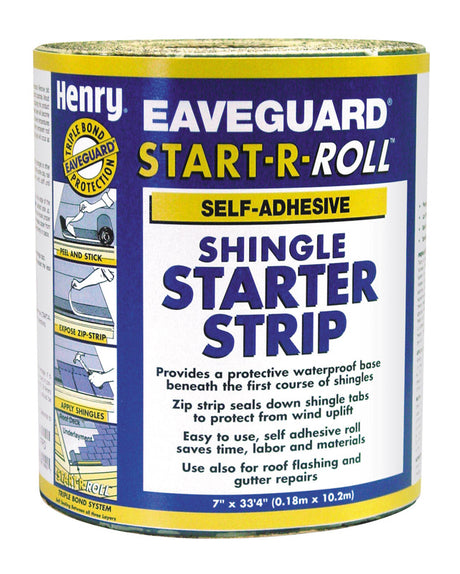 Henry Start-R-Roll 7 in. W X 33.4 ft. L Asphalt Shingle Starter Strip, Pack of 6
