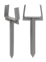 Amerimax 10.5 in. H X 3 in. W X 2 in. L Gray Vinyl K Downspout Anchor