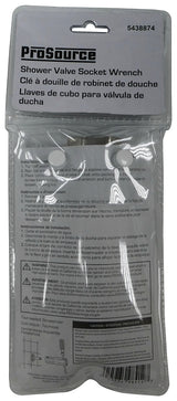 ProSource T159-3L Shower Valve Socket Wrench, Steel, 4-7/8 in L