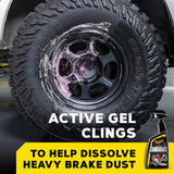 Meguiar's G180124 Ultimate All Wheel Cleaner, 24 oz, Liquid, Sulfurous/Vanilla