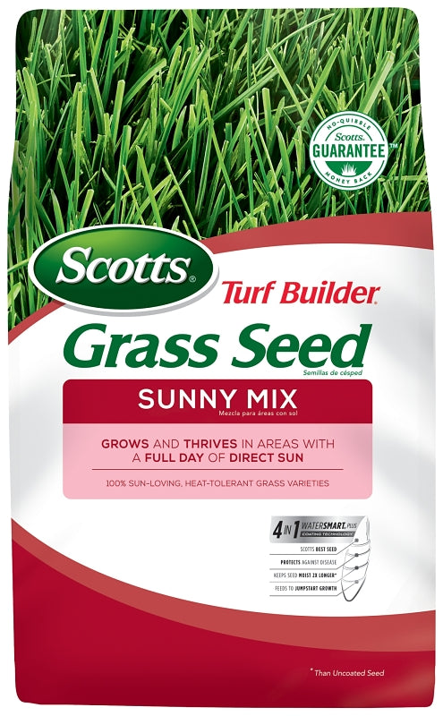 Scotts Turf Builder 18345 Sunny Mix Grass Seed, 3 lb Bag
