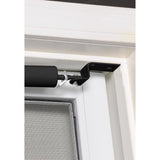 Wright Black Aluminum Pneumatic Door Closer