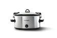Crock-Pot 2131382 Slow Cooker, 6 qt Capacity, Silver