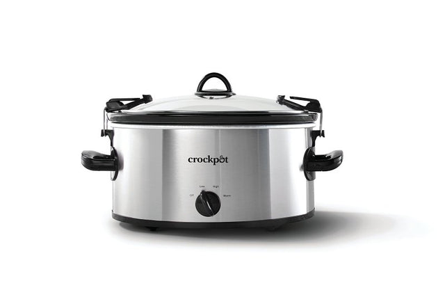 Crock-Pot 2131382 Slow Cooker, 6 qt Capacity, Silver