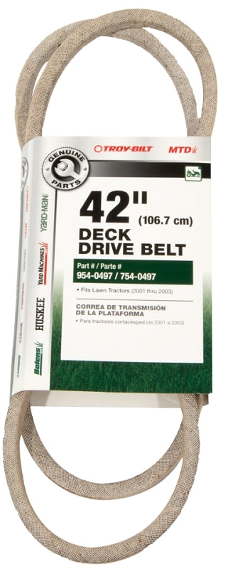 MTD 490-501-M033 Deck Drive Belt, 42 in L
