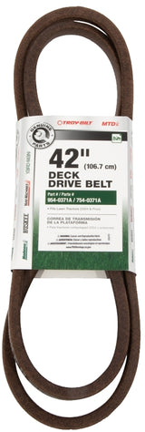 MTD 490-501-M048 Deck Drive Belt, 42 in L, 0.66 in W
