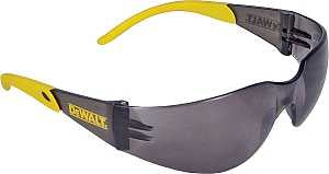 DEWALT DPG54-2C Safety Glasses, Smoke Lens, Black/Yellow Frame, Polycarbonate Lens, Plastic Frame