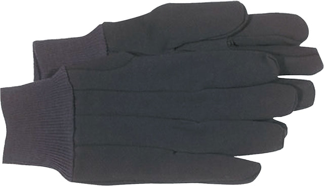 Boss B61061-S Work Gloves, S, Straight Thumb, Slip-On Cuff, Jersey, Brown