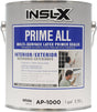 Insl-X AP-1000099-01 Multi-Surface Primer Sealer, Flat, White, 1 gal, Pack of 4