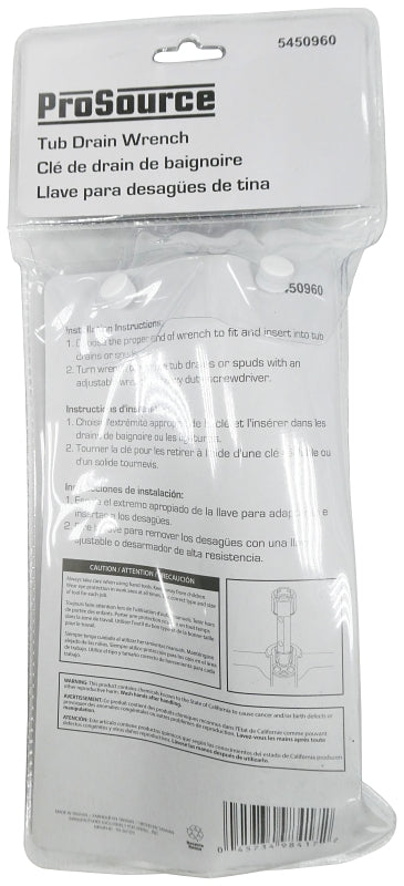 ProSource T170-3L Drain Remover Tool