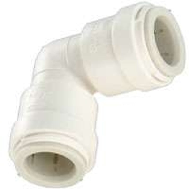 Watts 3517-08/P-420 Union Pipe Elbow, 3/8 in, 90 deg Angle, Plastic, Off-White, 100 psi Pressure