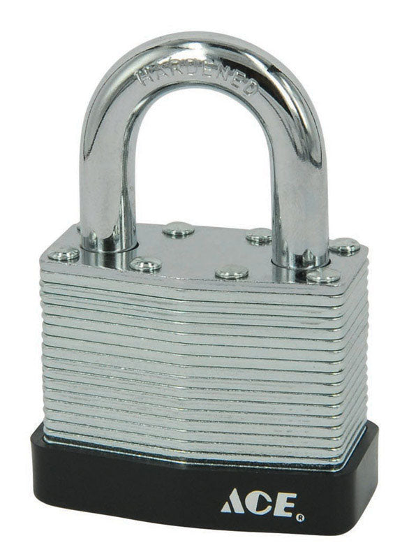 Ace 1-5/16 in. H X 1-9/16 in. W X 7/8 in. L Steel Double Locking Padlock