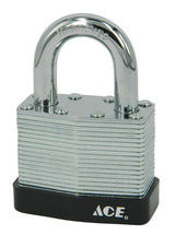 Ace 1-5/16 in. H X 1-9/16 in. W X 7/8 in. L Steel Double Locking Padlock