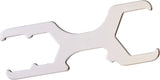 ProSource T162-3L Plumbing Wrench, 9 in L, Steel, Nickel-Plated