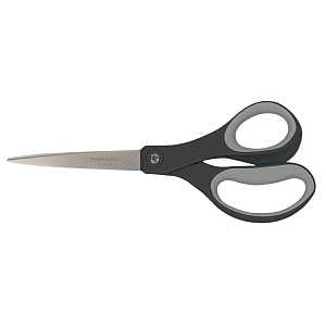 Fiskars 1067265 Everyday Scissors, 8 in OAL, 3.1 in L Cut, Stainless Steel Blade, Ergonomic, Soft Grip Handle