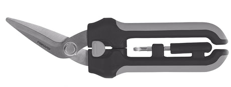 Fiskars 1067273 2-in-1 Package Opener, 9.88 in OAL, Offset Handle