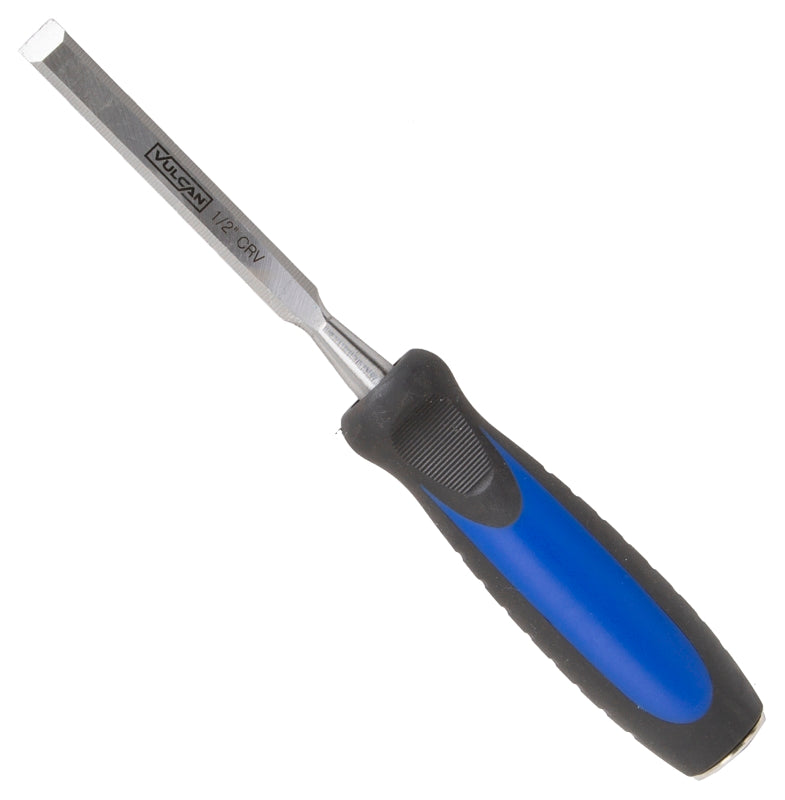Vulcan JL-CH2 Chisel, 1/2 in Tip, 9-7/8 in OAL, CRV Blade, Ergonomic Handle