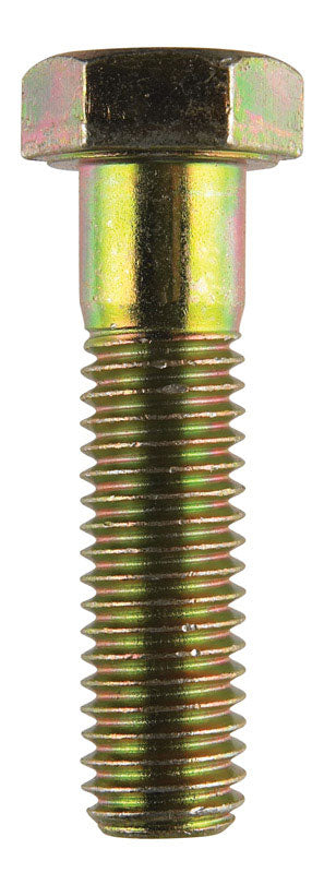 HILLMAN 1/2 in. D X 2 in. L Heat Treated Steel Hex Head Cap Screw 50 pk