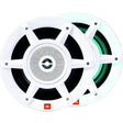 JBL STADIUMMW8030AM Stadium Marine 8" 3-Way Convertible Speakers w/RGB Lighting, White, 1 pr