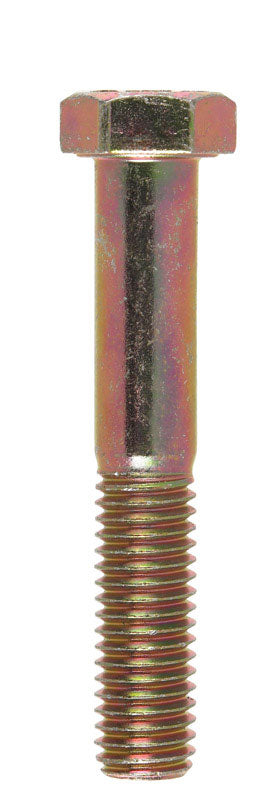 HILLMAN 1/2 in. D X 3 in. L Heat Treated Steel Hex Head Cap Screw 50 pk