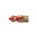 B & K 102-413 Hose Bibb, 1/2 x 3/4 in Connection, FIP x MHT, Brass Body
