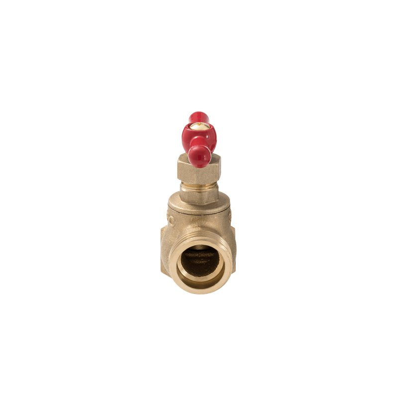B & K 102-414 Hose Bibb, 3/4 in Connection, FIP x MHT, Brass Body
