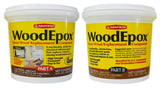 Abatron WE2QKR Wood Restoration System, Paste, Slight Ammonia, Tan/White, 2 qt
