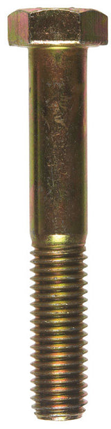 HILLMAN 5/8 in. D X 4 in. L Heat Treated Steel Hex Head Cap Screw 25 pk