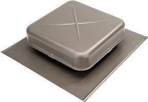 Lomanco LomanCool 550WB Static Roof Vent, 16-3/8 in OAL, 15-3/8 in OAW, 50 sq-in Net Free Ventilating Area, Aluminum, Pack of 6