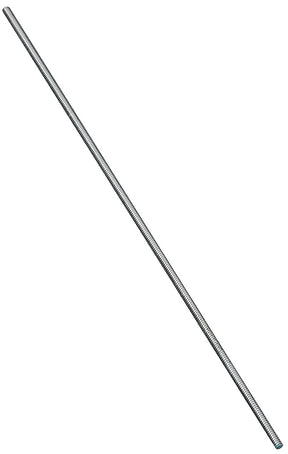 National Hardware N179-481 Threaded Rod, #10-24 Thread, 36 in L, A Grade, Steel, Zinc, UNC Thread, Pack of 3