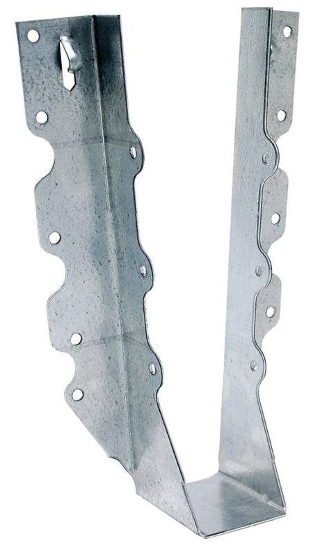 Simpson Strong-Tie U U210 Joist Hanger, 7-13/16 in H, 2 in D, 1-9/16 in W, Steel, Galvanized/Zinc, Face Mounting, Pack of 50