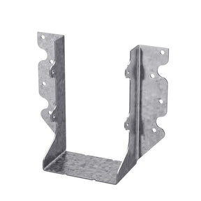 Simpson Strong-Tie U U26-2 Joist Hanger, 5 in H, 2 in D, 3-1/8 in W, Steel, Galvanized/Zinc, Face Mounting, Pack of 50