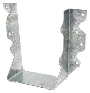 Simpson Strong-Tie U U46 Joist Hanger, 4-7/8 in H, 2 in D, 3-9/16 in W, Steel, Galvanized/Zinc, Face Mounting, Pack of 50