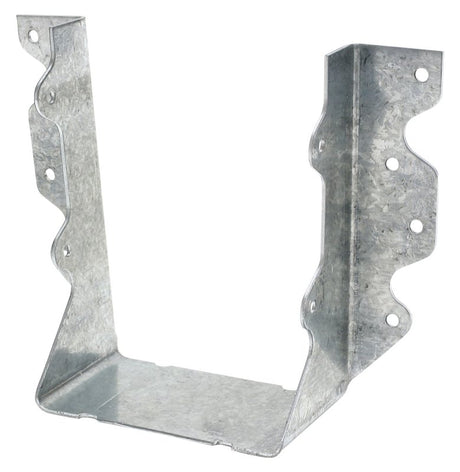 Simpson Strong-Tie U U46 Joist Hanger, 4-7/8 in H, 2 in D, 3-9/16 in W, Steel, Galvanized/Zinc, Face Mounting, Pack of 50