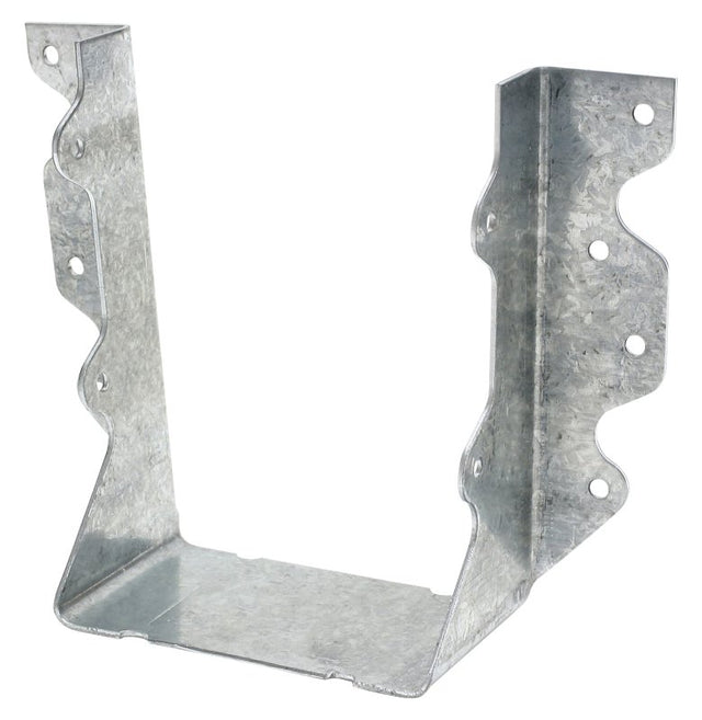 Simpson Strong-Tie U U46 Joist Hanger, 4-7/8 in H, 2 in D, 3-9/16 in W, Steel, Galvanized/Zinc, Face Mounting, Pack of 50