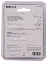 ProSource PH-121144-PS Mirror Holder, Plastic, Clear, Clear, Screw Mounting